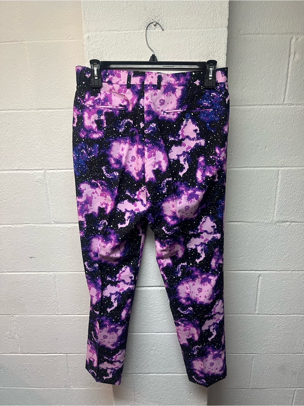 OppoSuits Purple Galaxy Print Blazer - Picture 7 of 9